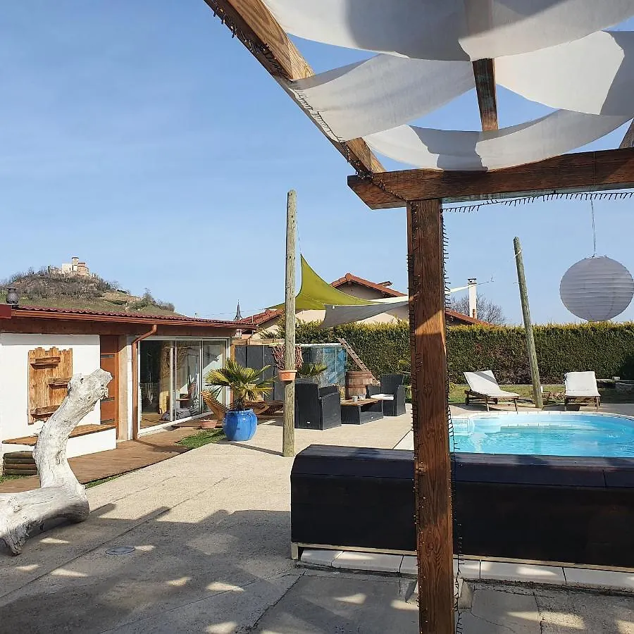 Гостевой дом Le13Depic, Gite, Spa, Sauna, Piscine, Massage, Repas, Adult Only Saint-Romain-le-Puy